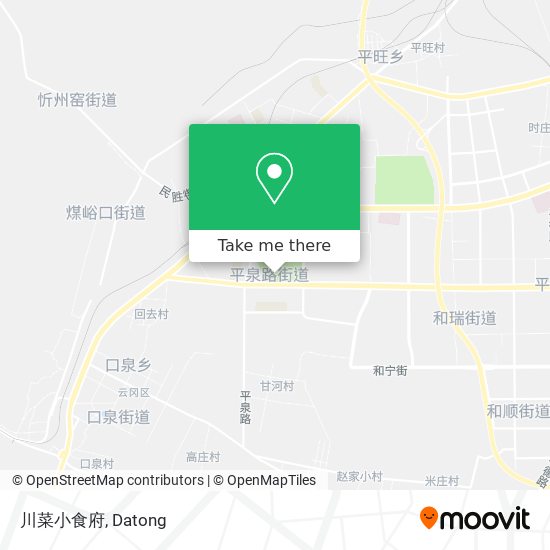 川菜小食府 map