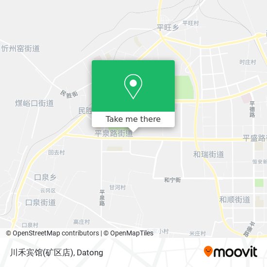 川禾宾馆(矿区店) map