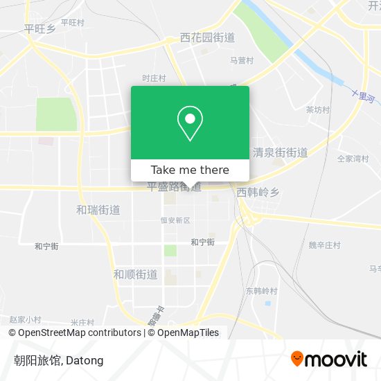 朝阳旅馆 map