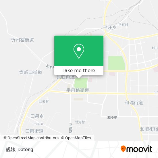 靓妹 map