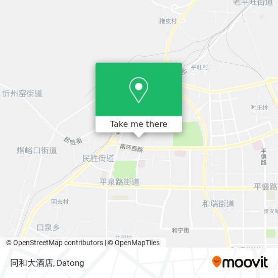 同和大酒店 map