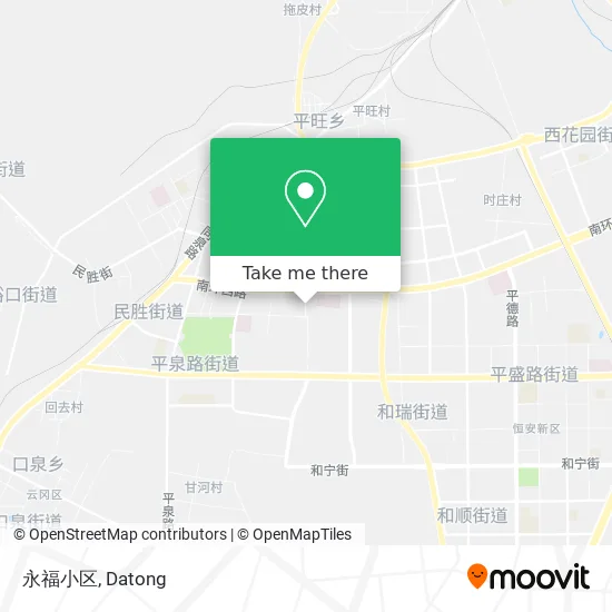 永福小区 map