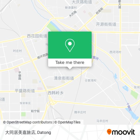 大同居美嘉旅店 map