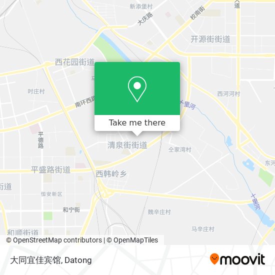 大同宜佳宾馆 map