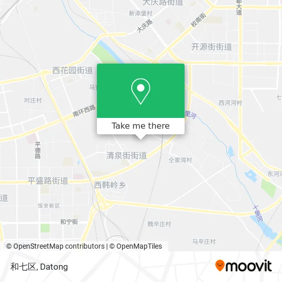 和七区 map