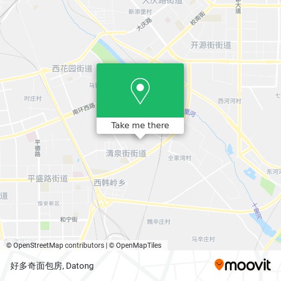 好多奇面包房 map