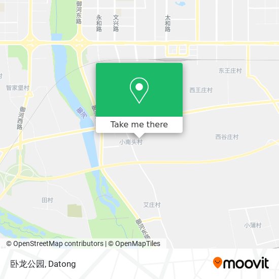 卧龙公园 map