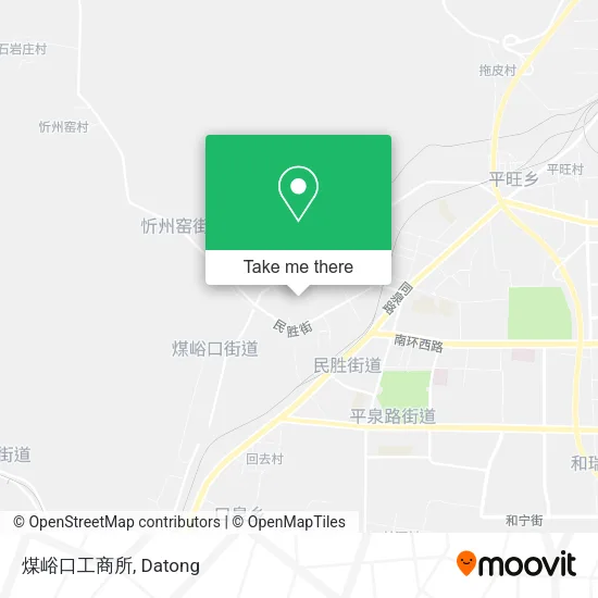 煤峪口工商所 map