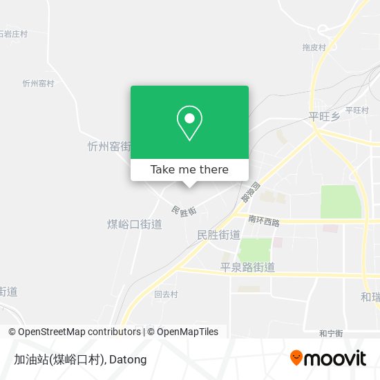加油站(煤峪口村) map