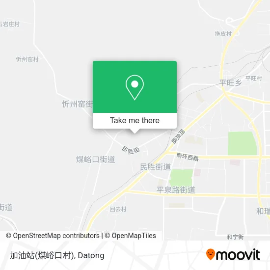 加油站(煤峪口村) map