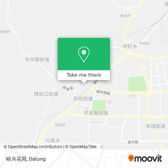 峪兴花苑 map