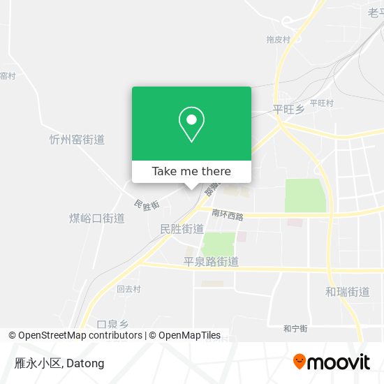 雁永小区 map