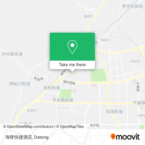 海驿快捷酒店 map