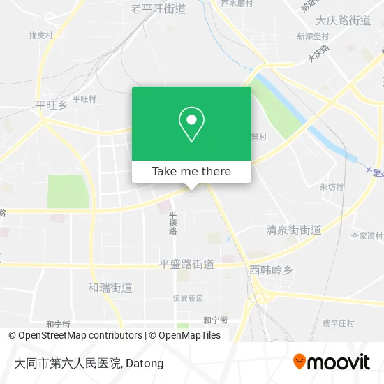 大同市第六人民医院 map