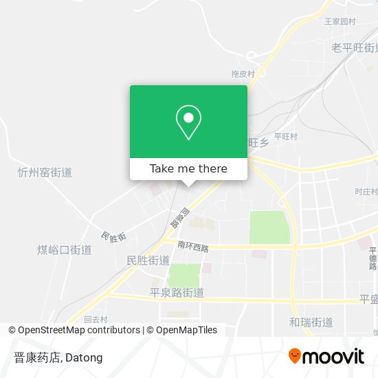 晋康药店 map