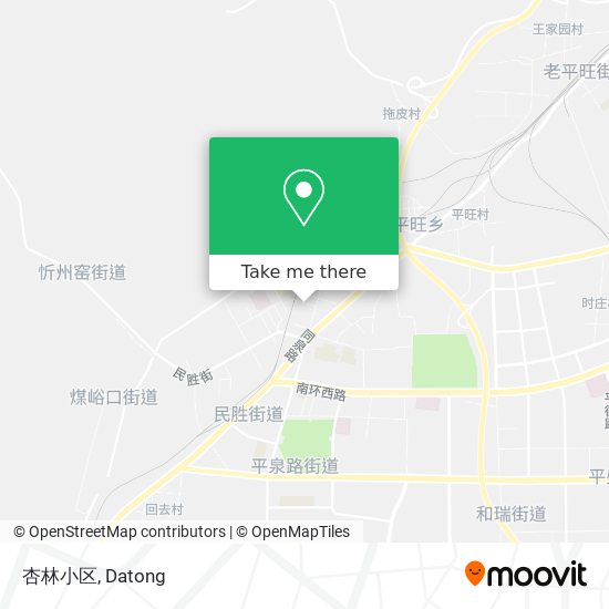 杏林小区 map