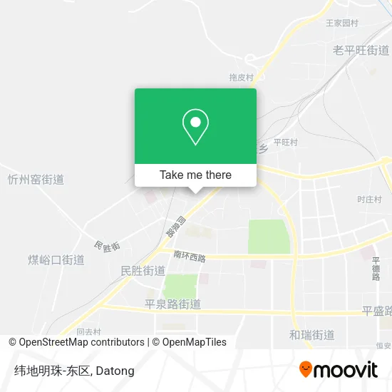 纬地明珠-东区 map