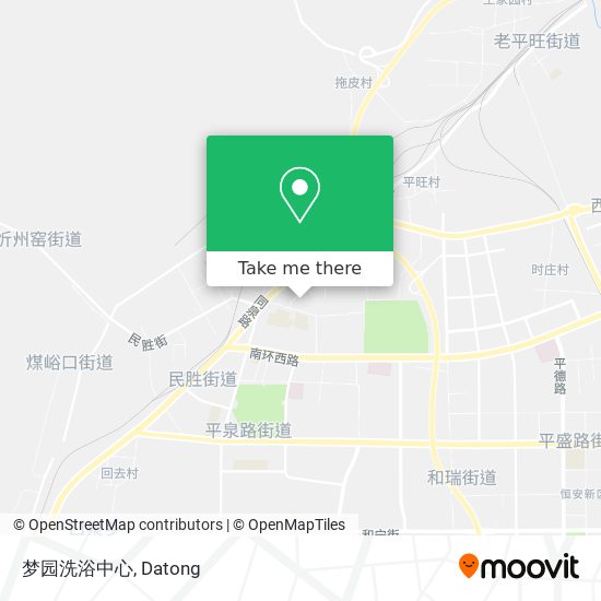 梦园洗浴中心 map