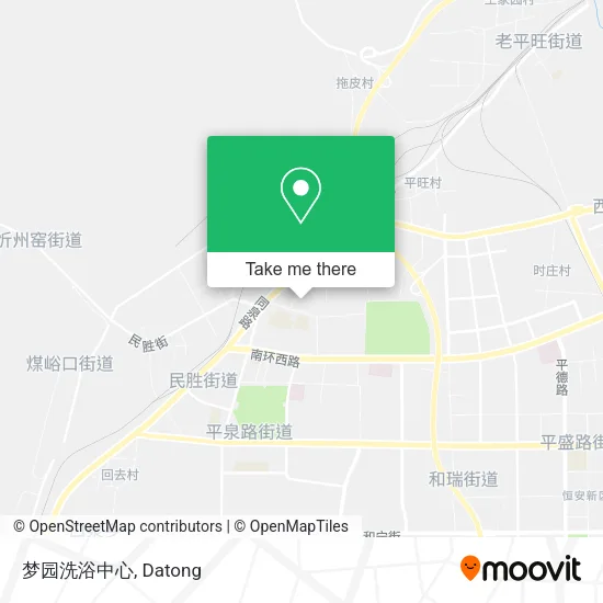 梦园洗浴中心 map