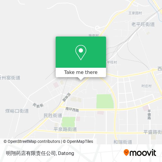 明翔药店有限责任公司 map