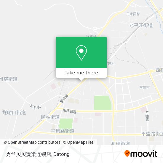 秀丝贝贝烫染连锁店 map