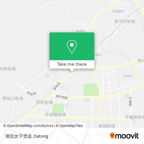 潮流女子烫染 map