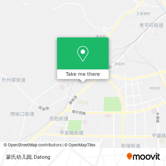 蒙氏幼儿园 map