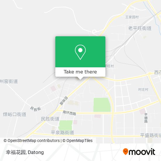幸福花园 map