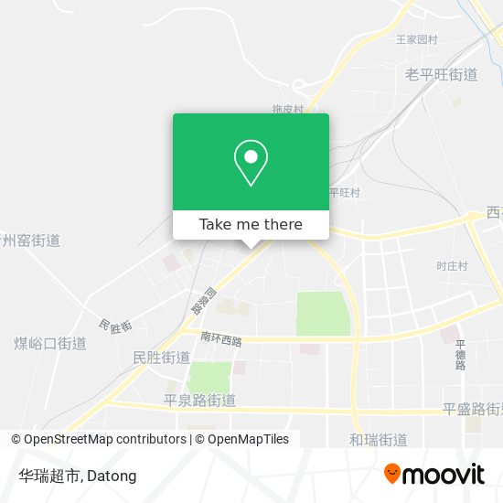 华瑞超市 map