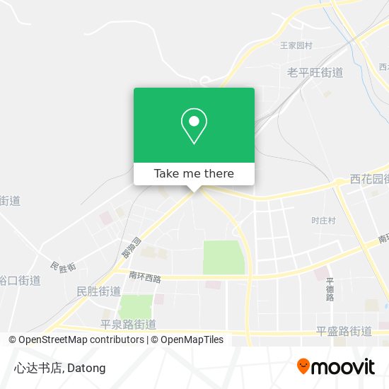 心达书店 map