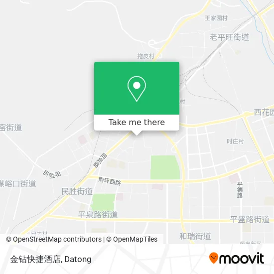 金钻快捷酒店 map