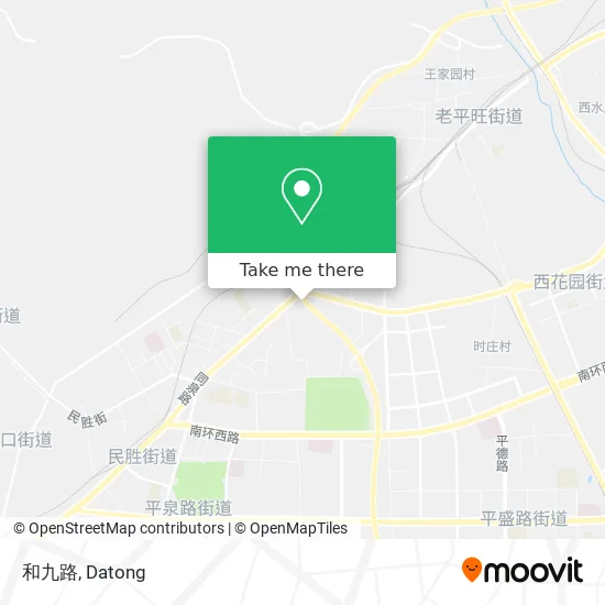 和九路 map