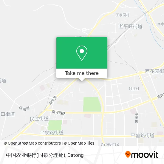中国农业银行(同泉分理处) map
