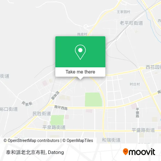 泰和源老北京布鞋 map