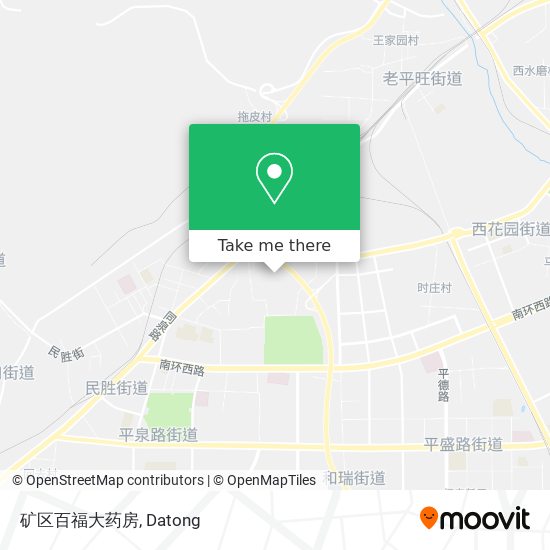 矿区百福大药房 map