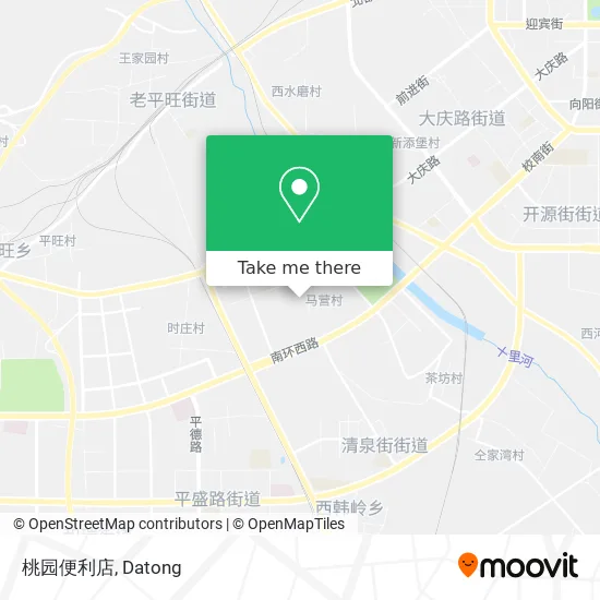 桃园便利店 map