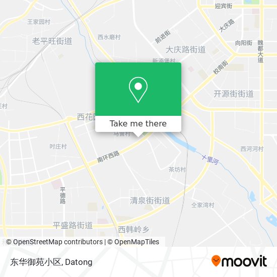 东华御苑小区 map