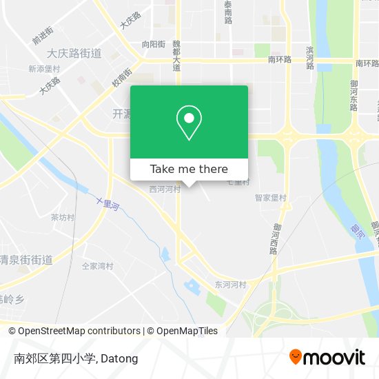 南郊区第四小学 map