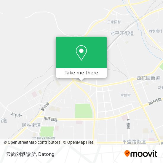 云岗刘轶诊所 map