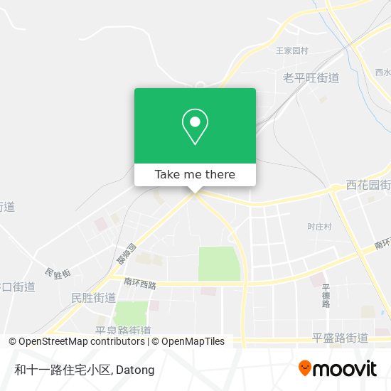 和十一路住宅小区 map