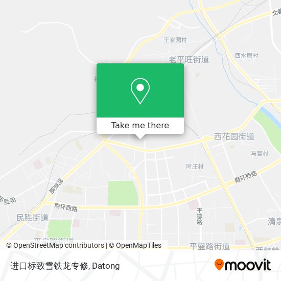 进口标致雪铁龙专修 map
