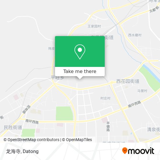 龙海寺 map