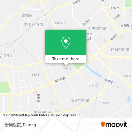 晋柴医院 map