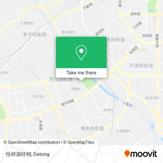恒祥源经销 map