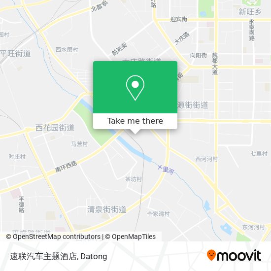 速联汽车主题酒店 map