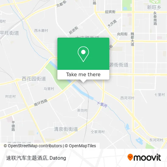 速联汽车主题酒店 map