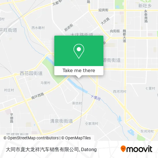 大同市庞大龙祥汽车销售有限公司 map