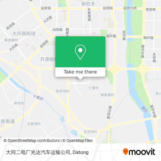 大同二电厂光达汽车运输公司 map