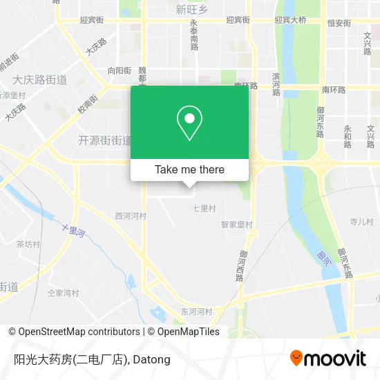 阳光大药房(二电厂店) map