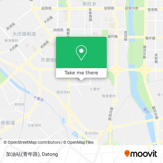 加油站(青年路) map